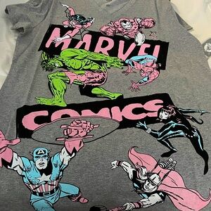 Women’s Disney Marvel Comics Graphic PJ’s